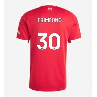 Pánský Fotbalový dres Liverpool Jeremie Frimpong #30 2025-26 Domácí Krátký Rukáv